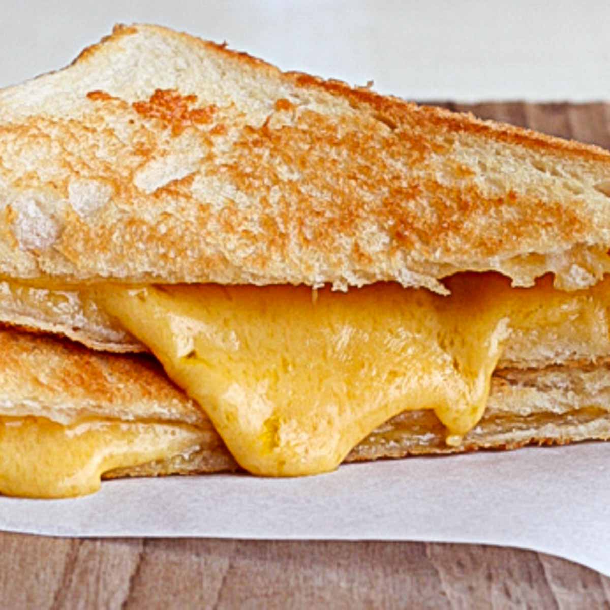 Perfect grilled cheese