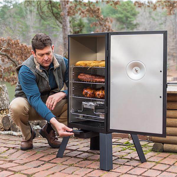 After seasoning, you can smoke any food you like with the smoker